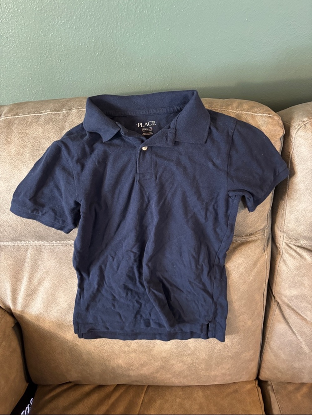 The Children's Place Dark Blue Polo Shirt